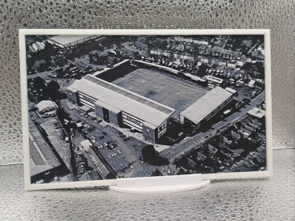 Gloucester - Kingsholm Stadium Hueforge by Borishotch Industries HueForge model: Gloucester - Kingsholm Stadium Hueforge by Borishotch Industries
