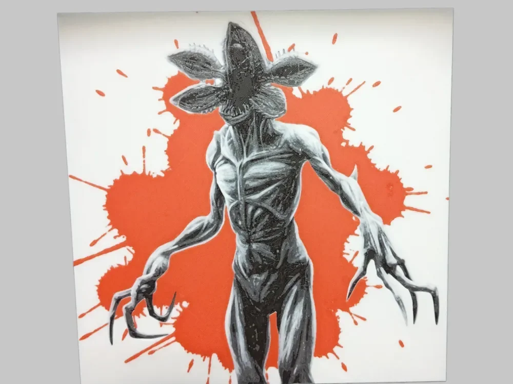 Stranger Things Demogorgon Hueforge by 3DNesy HueForge model: Stranger Things Demogorgon Hueforge by 3DNesy