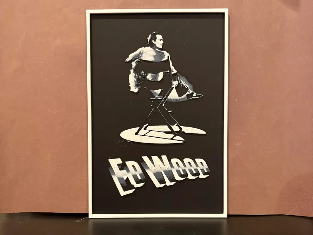 Ed Wood Hueforge by Estiv HueForge model: Ed Wood Hueforge by Estiv