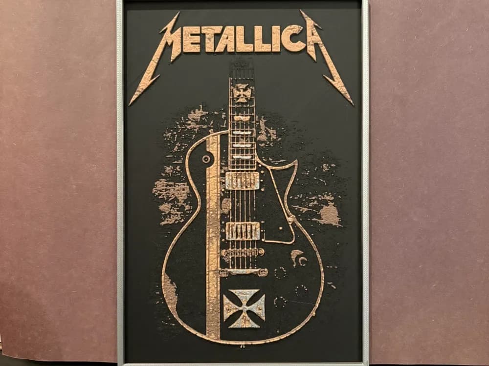 Metallica Hueforge by Estiv HueForge model: Metallica Hueforge by Estiv