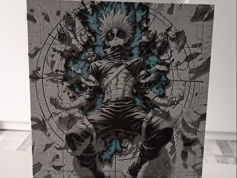Jujutsu Kaisen Hueforge by 3DNesy HueForge model: Jujutsu Kaisen Hueforge by 3DNesy