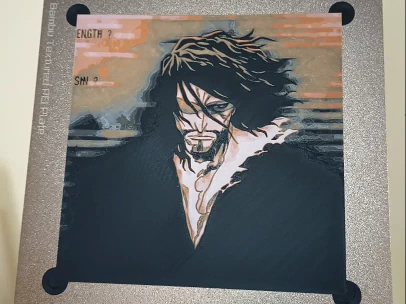 Zangetsu Bleach Hueforge by 3DNesy HueForge model: Zangetsu Bleach Hueforge by 3DNesy