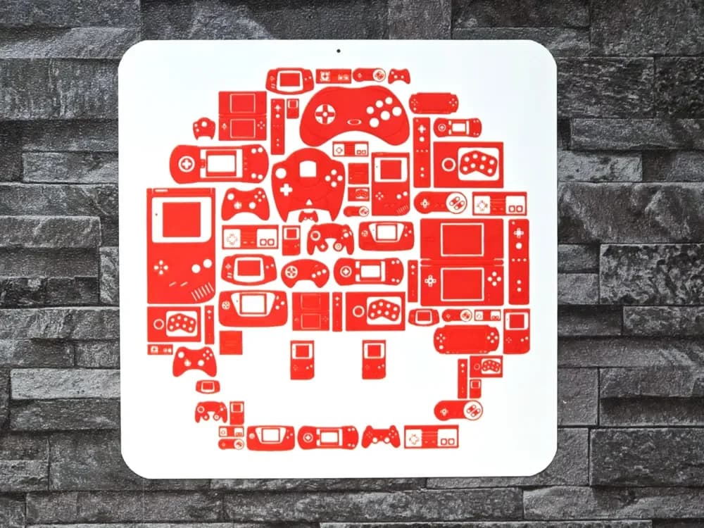 Hueforge Retro Game Mush Room Mario by StefBull85 HueForge model: Hueforge Retro Game Mush Room Mario by StefBull85