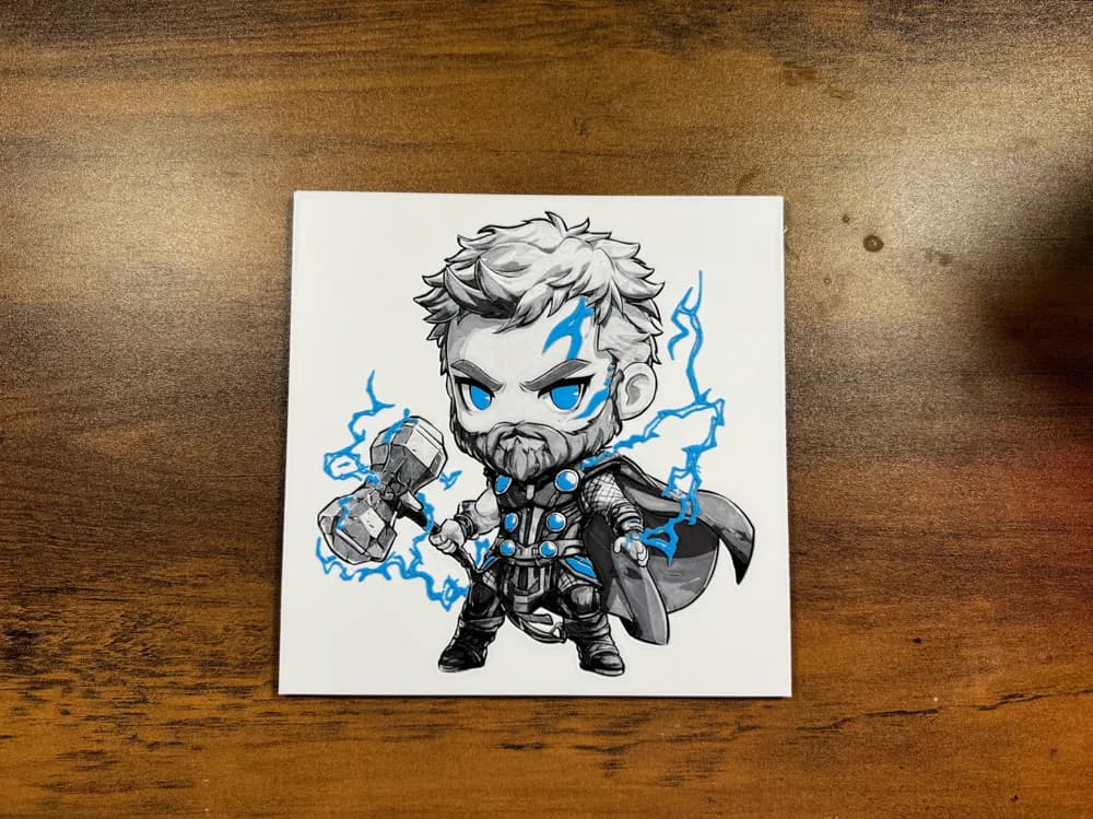 Chibi Thor – God of Thunder Print by 3D Prints By Vic HueForge model: Chibi Thor – God of Thunder Print by 3D Prints By Vic