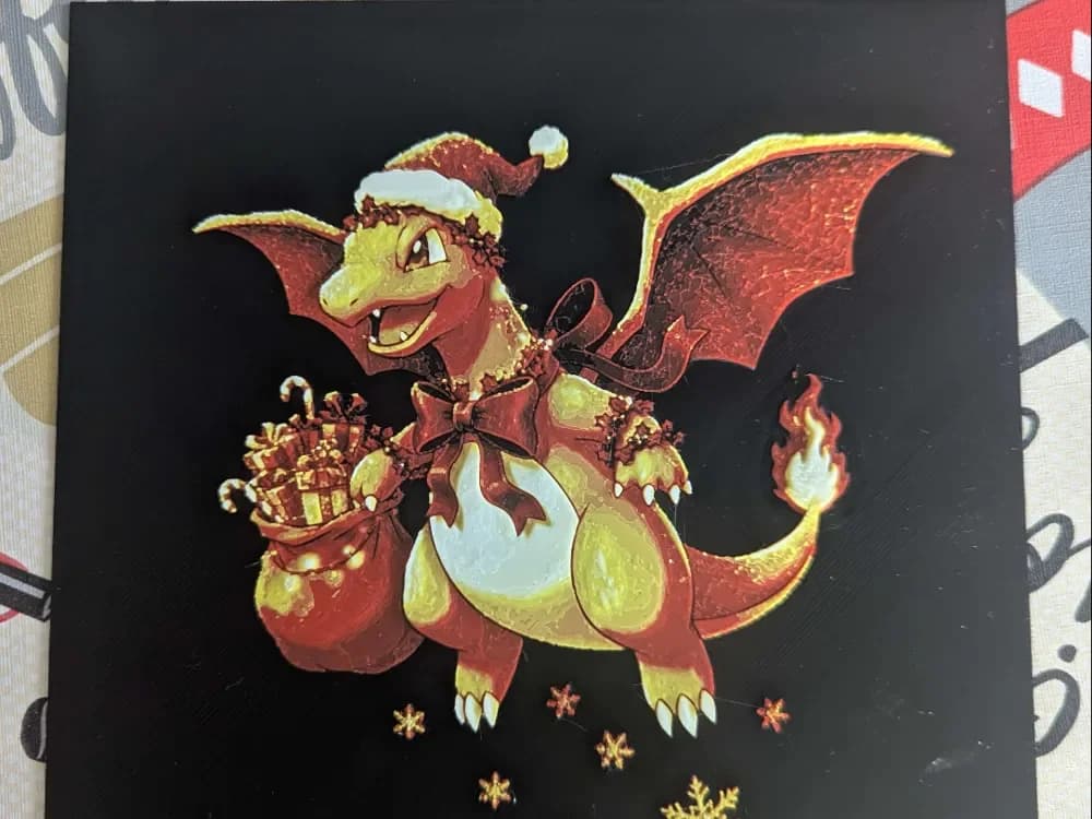 dracaufeu Noel V1 chrismas Charizard dracaufeu Noel V1 chrismas Charizard