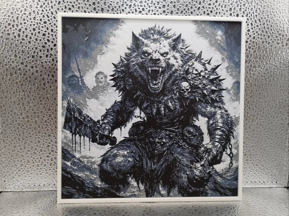 Gnoll – Hueforge Fan Art by Borishotch Industries HueForge model: Gnoll – Hueforge Fan Art by Borishotch Industries