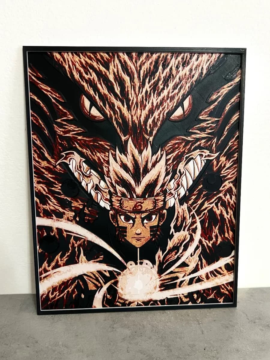 Naruto Kurama hueforge Naruto Kurama hueforge
