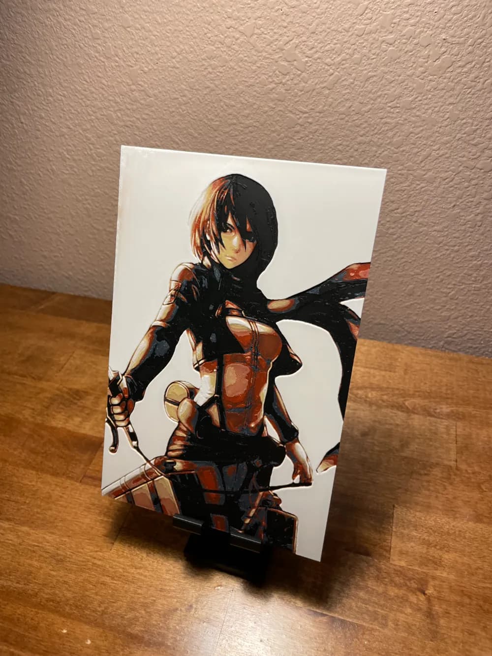 Hueforge - Attack on Titan - Mikasa White by Cloudy Nostalgia HueForge model: Hueforge - Attack on Titan - Mikasa White by Cloudy Nostalgia