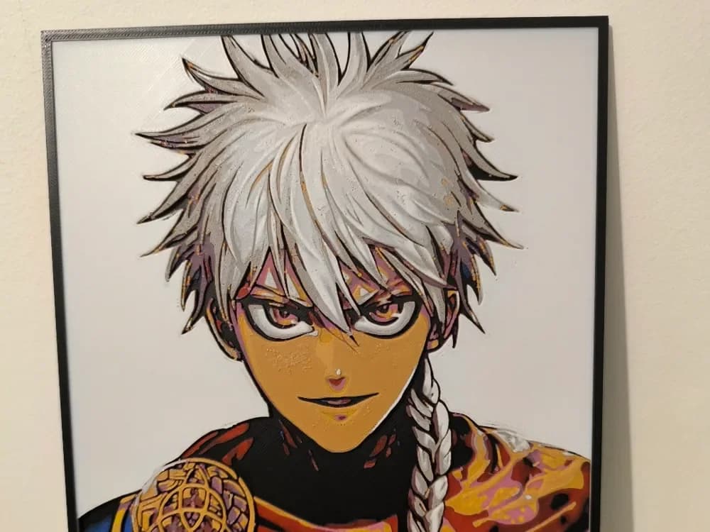 cu chulainn by Dark behelit HueForge model: cu chulainn by Dark behelit