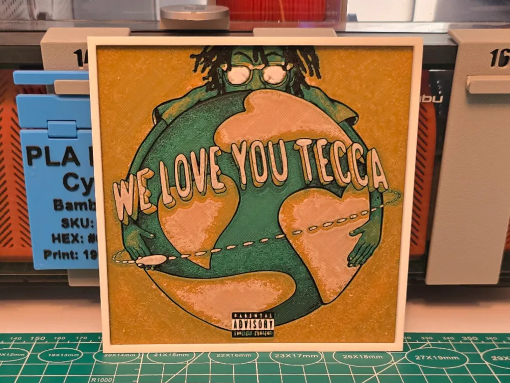 Lil Tecca "We Love You Tecca" Album - Hueforge Art Lil Tecca "We Love You Tecca" Album - Hueforge Art