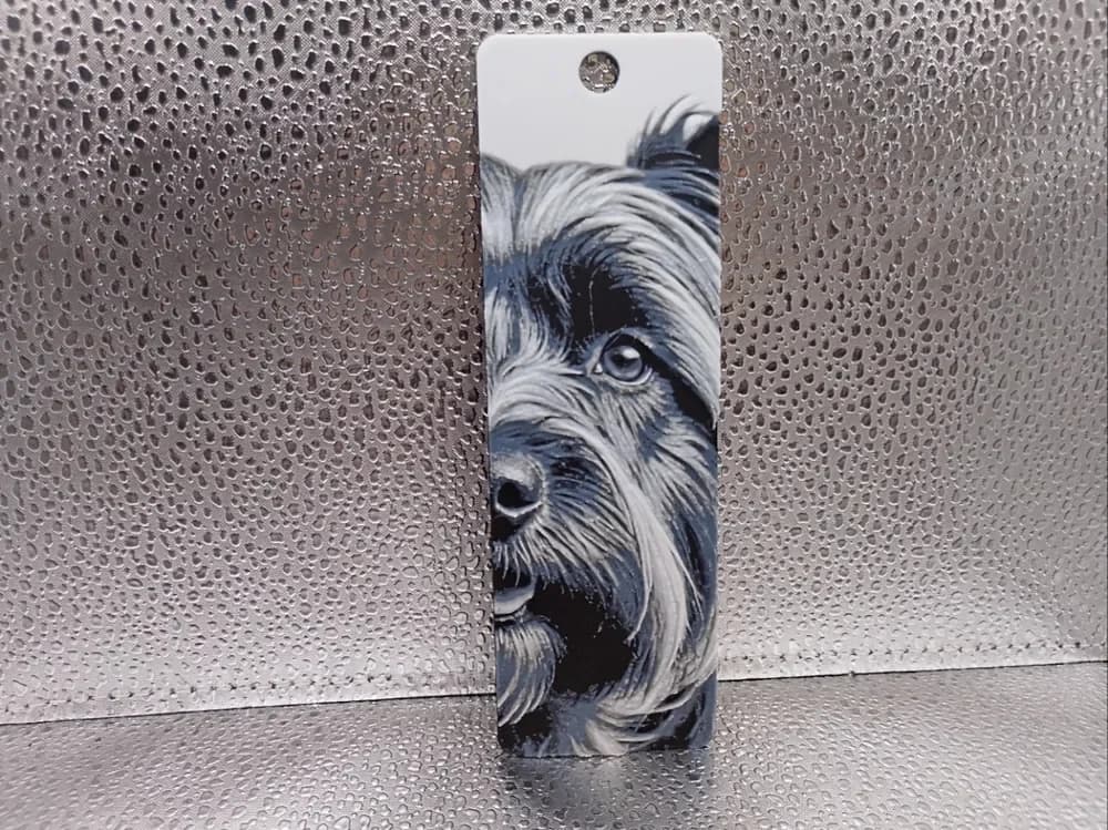 Skye Terrier Bookmark – Hueforge by Borishotch Industries HueForge model: Skye Terrier Bookmark – Hueforge by Borishotch Industries