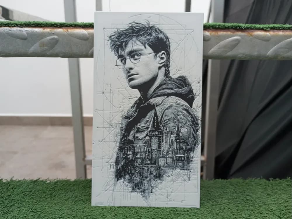 Hueforge Harry Potter by Litolunar HueForge model: Hueforge Harry Potter by Litolunar