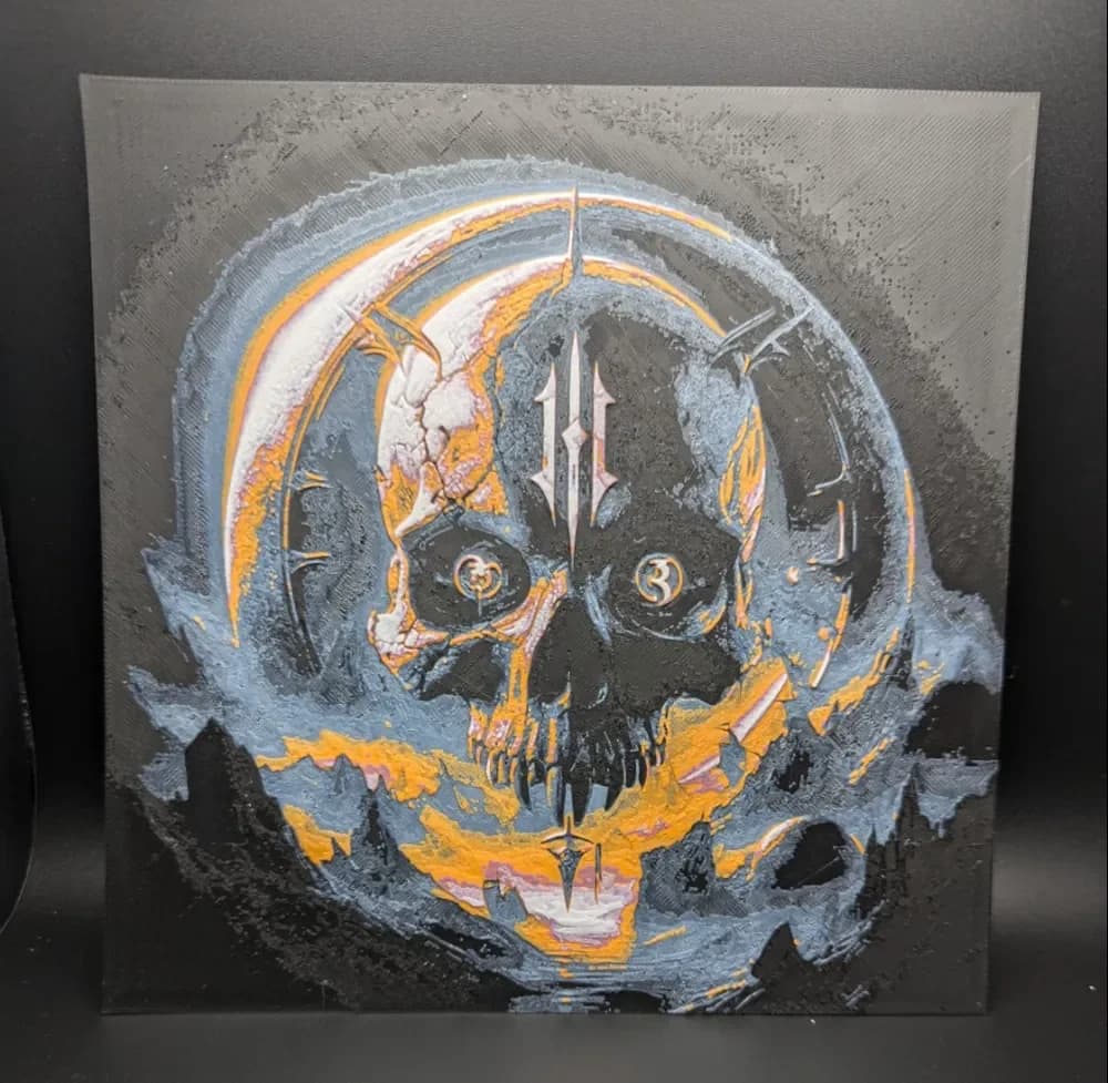 Baldur's Gate Hueforge by the_bearded_jedi HueForge model: Baldur's Gate Hueforge by the_bearded_jedi