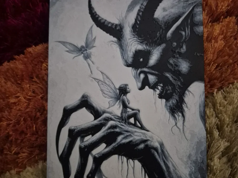 The devil and tinkerbell hueforge by Buntsta HueForge model: The devil and tinkerbell hueforge by Buntsta