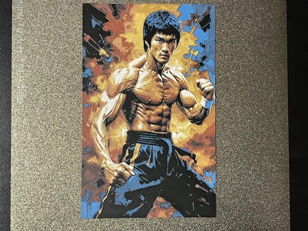 Bruce Lee Hueforge