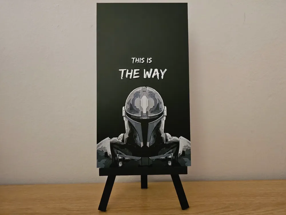 Mandalorian This is the way Hueforge Mandalorian This is the way Hueforge