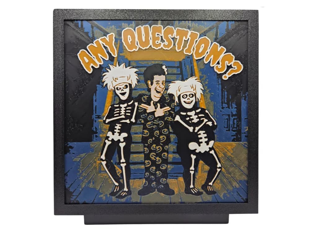 HueForge model: David S. Pumpkins by BusyKikiBee