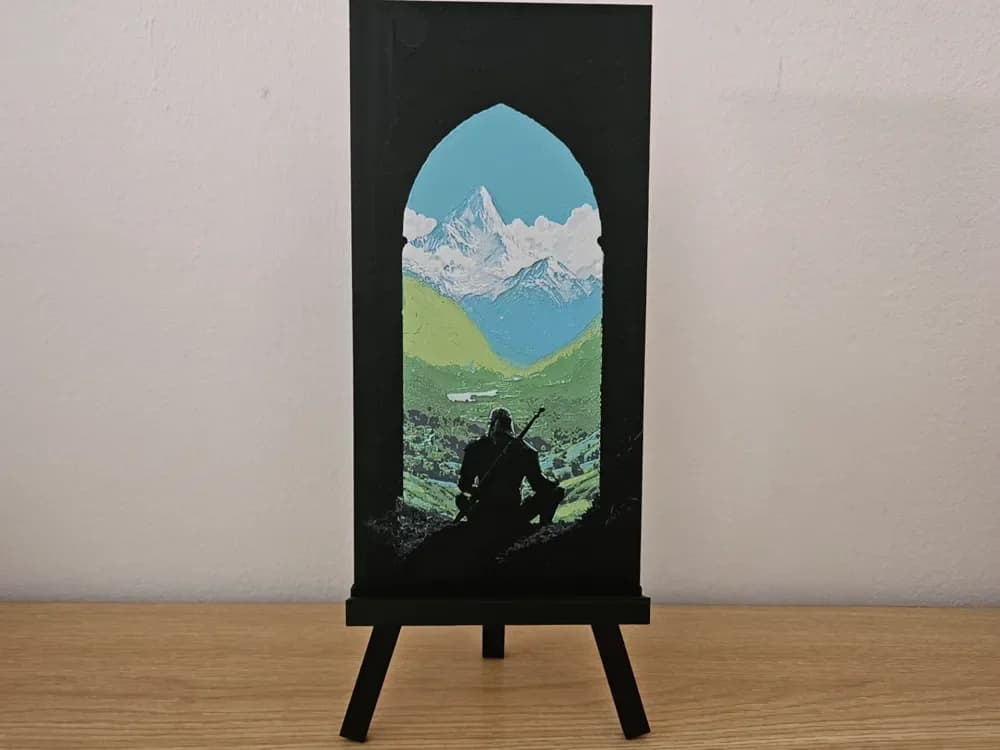 Witcher Geralt Nature Hueforge Witcher Geralt Nature Hueforge