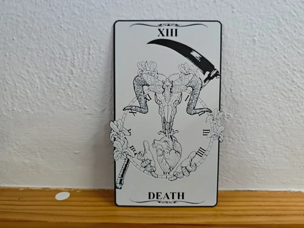 Hueforge Tarot Card by Litolunar HueForge model: Hueforge Tarot Card by Litolunar