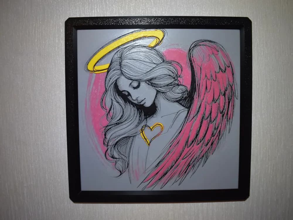 HueForge model: Angel Hueforge by Chris B