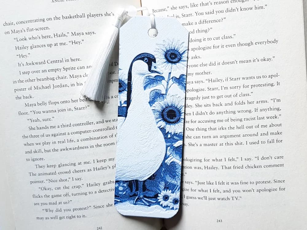 Bookmarks, Goose, Hueforge by Dame Jo HueForge model: Bookmarks, Goose, Hueforge by Dame Jo