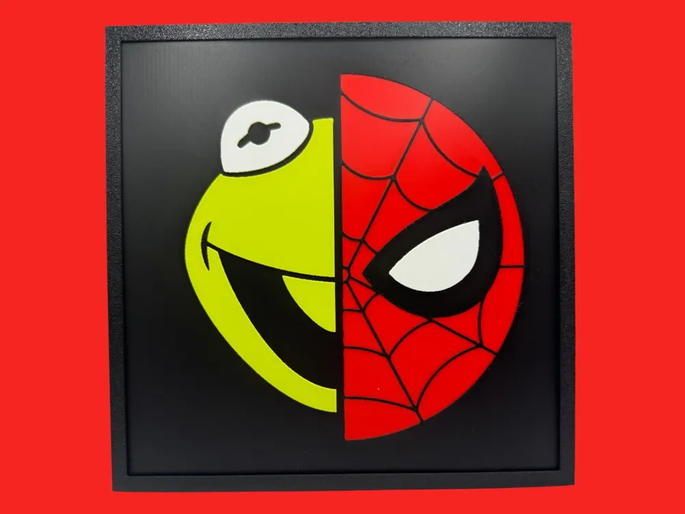Spider-Man and Kermit the Frog Spider-Man and Kermit the Frog