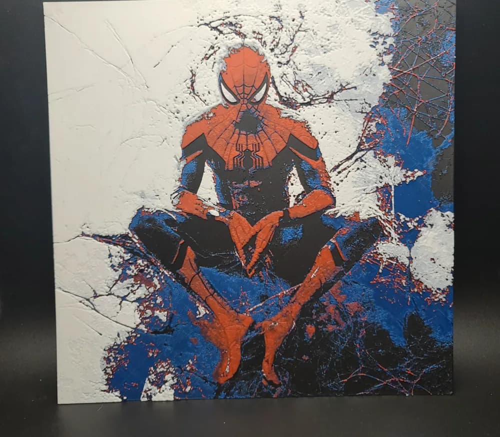Spiderman Hueforge Spiderman Hueforge