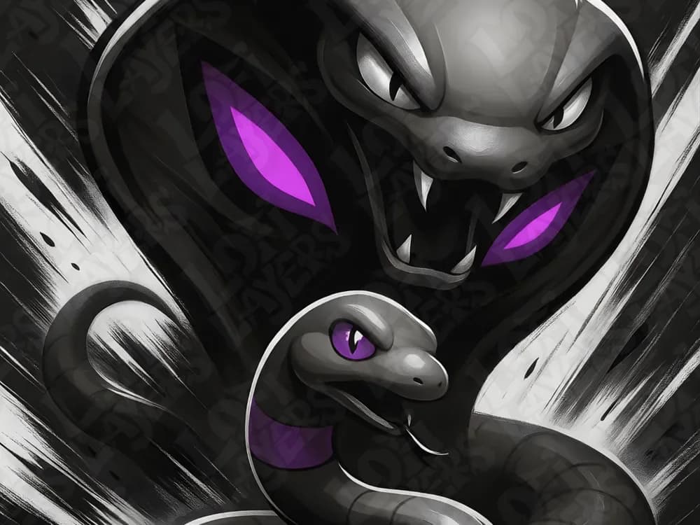 Ekans & Arbok Hueforge by LoFi Layers HueForge model: Ekans & Arbok Hueforge by LoFi Layers