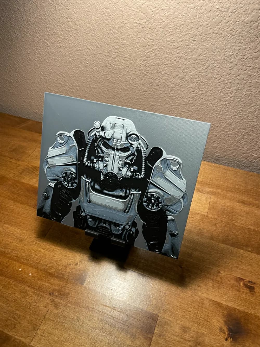 HueForge model: Hueforge - Fallout - T-60 Armor by Cloudy Nostalgia