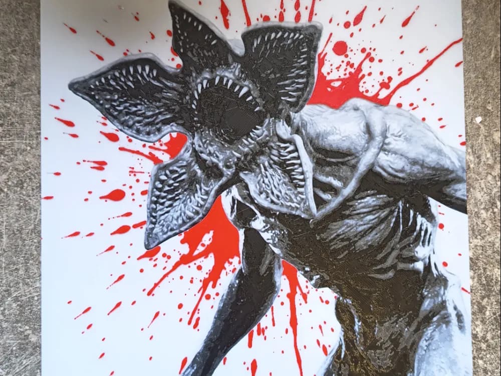 Stranger Things Demogorgon Hueforge Stranger Things Demogorgon Hueforge