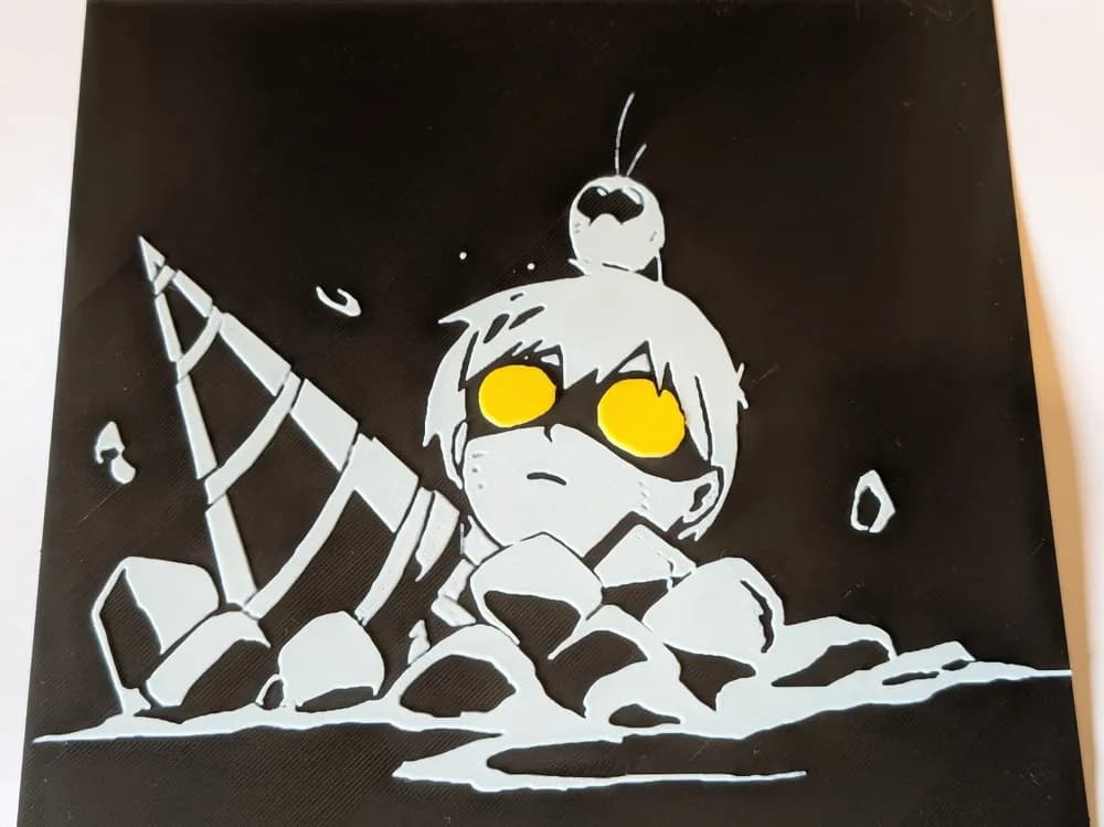 Gurren Lagann Simon digging Gurren Lagann Simon digging