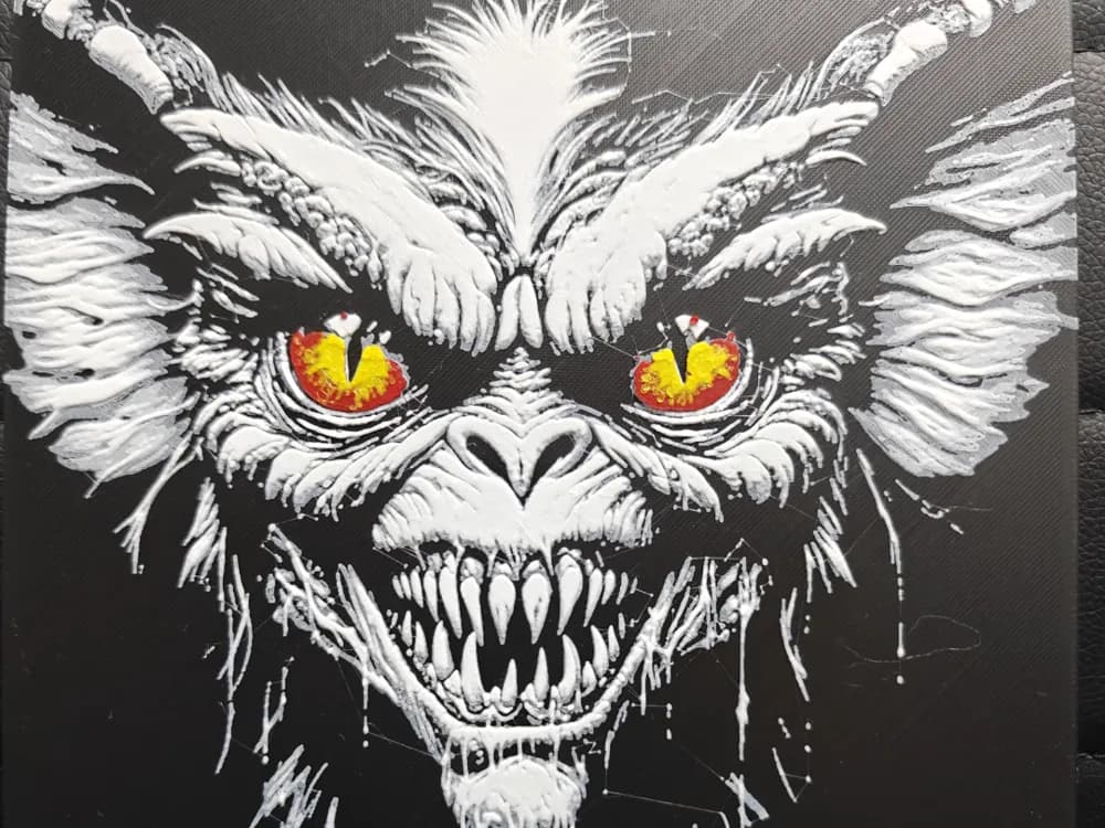 HueForge model: Gremlin by TheHueforgeLady