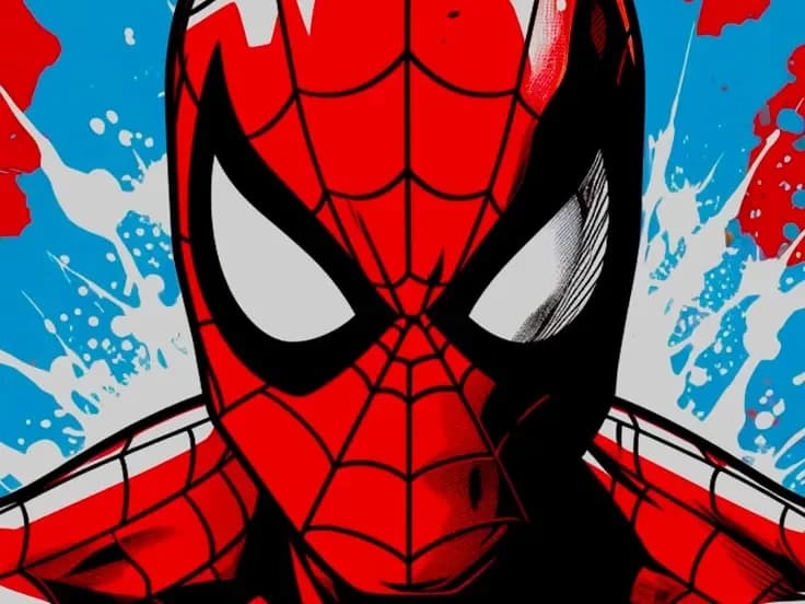Hueforge Spiderman - American Style Hueforge Spiderman - American Style