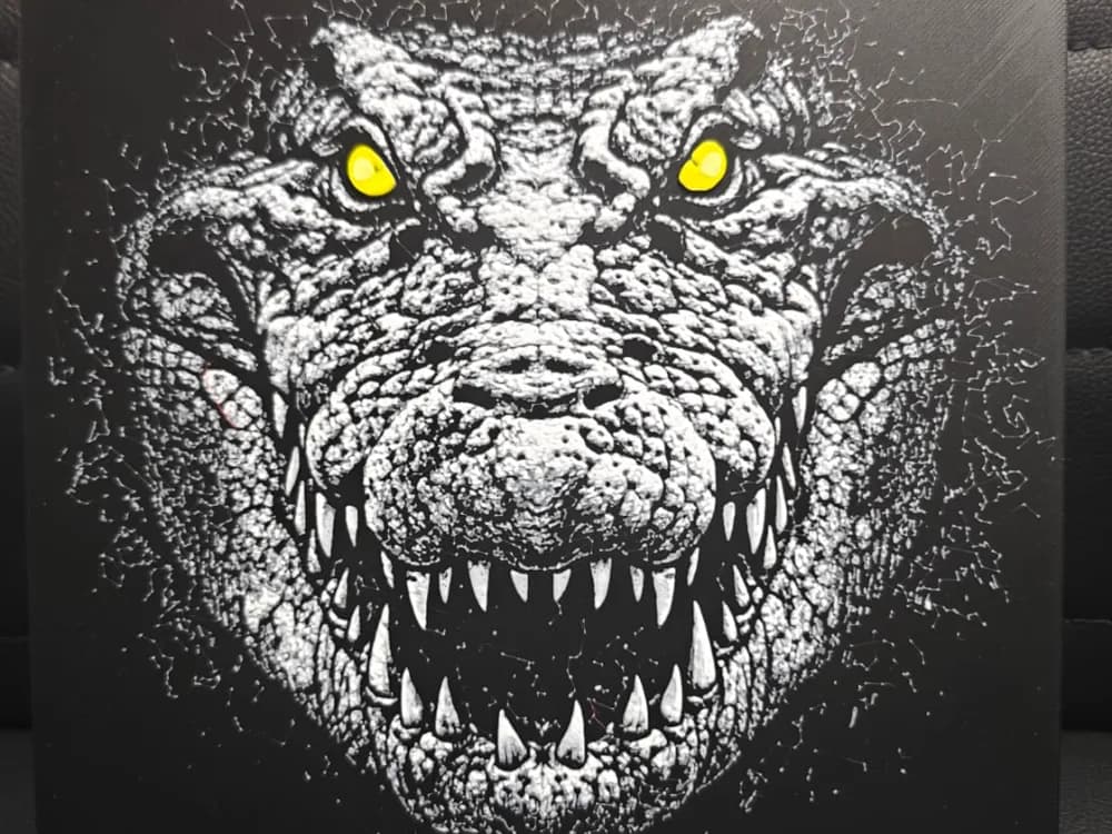 Crocodile / Dark Beast Series NO AMS REQUIRED by TheHueforgeLady HueForge model: Crocodile / Dark Beast Series NO AMS REQUIRED by TheHueforgeLady