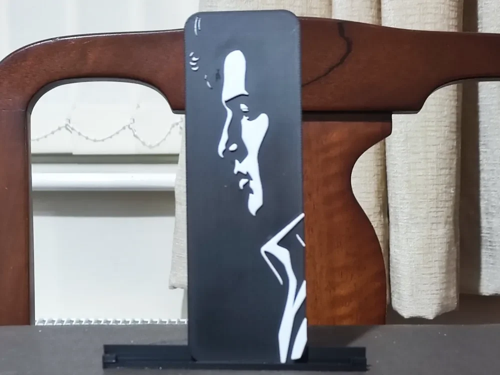 Elvis Presley Bookmark - 2 Color by BoDad HueForge model: Elvis Presley Bookmark - 2 Color by BoDad