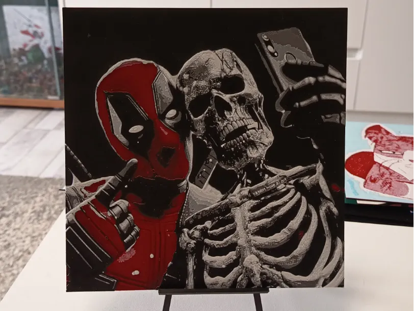 Deadpool Wolverine Hueforge Deadpool Wolverine Hueforge