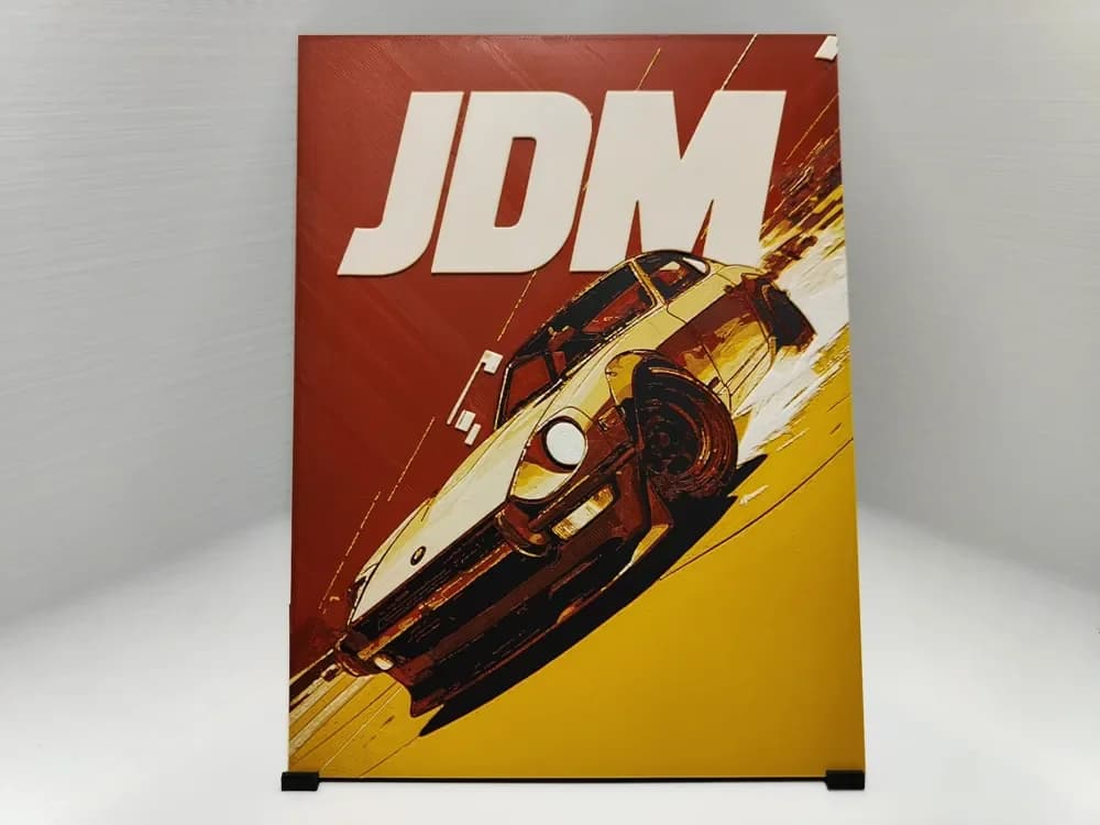 HueForge model: JDM Poster - Hueforge by BeaN