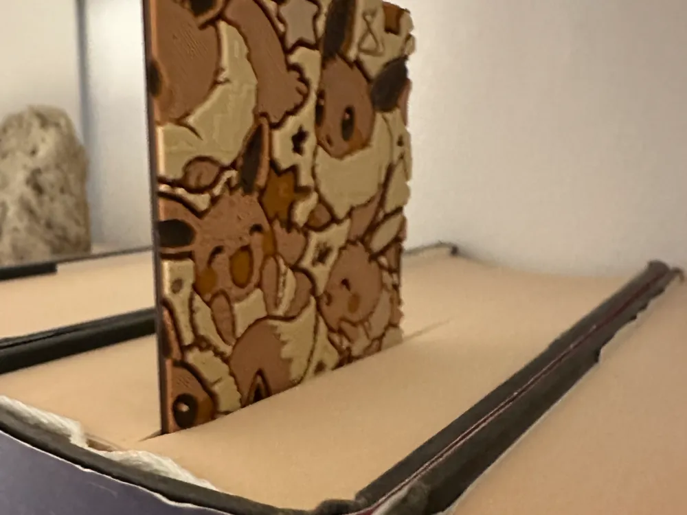 Eevee Bookmark by Copenhagen Crafter HueForge model: Eevee Bookmark by Copenhagen Crafter