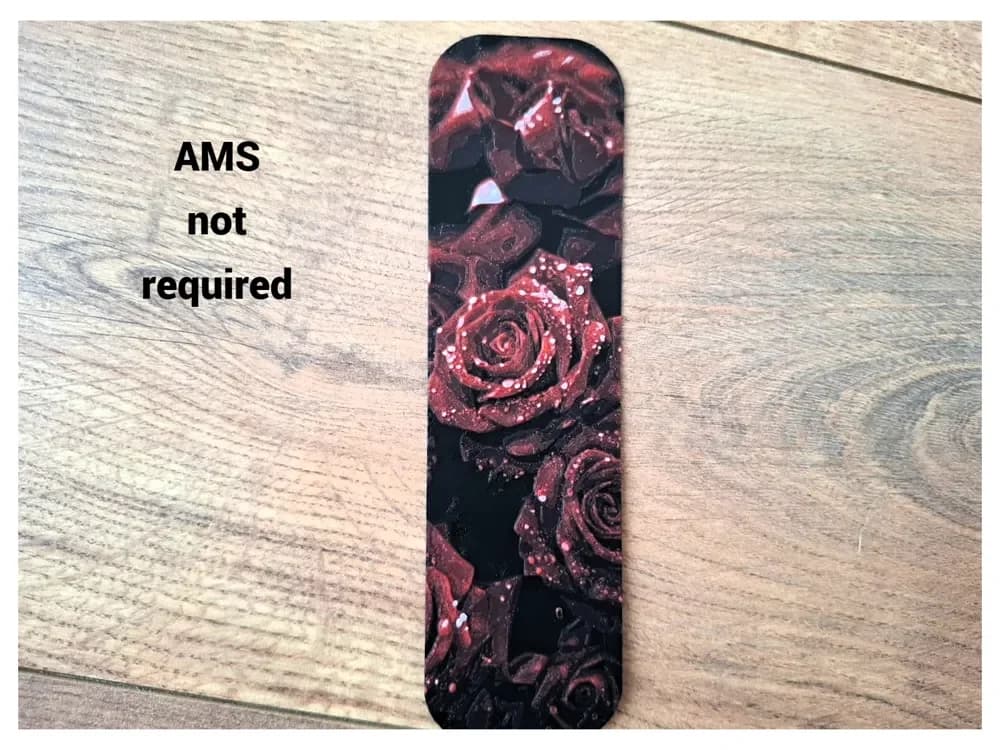 Rose 1 bookmark - hueforge Rose 1 bookmark - hueforge