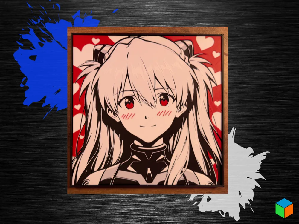 Asuka Langley — Evangelion HueForge Asuka Langley — Evangelion HueForge