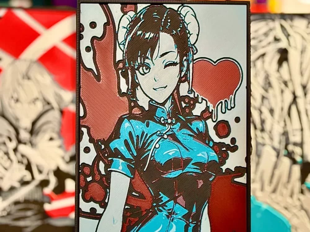 Chun Li (HueForge)