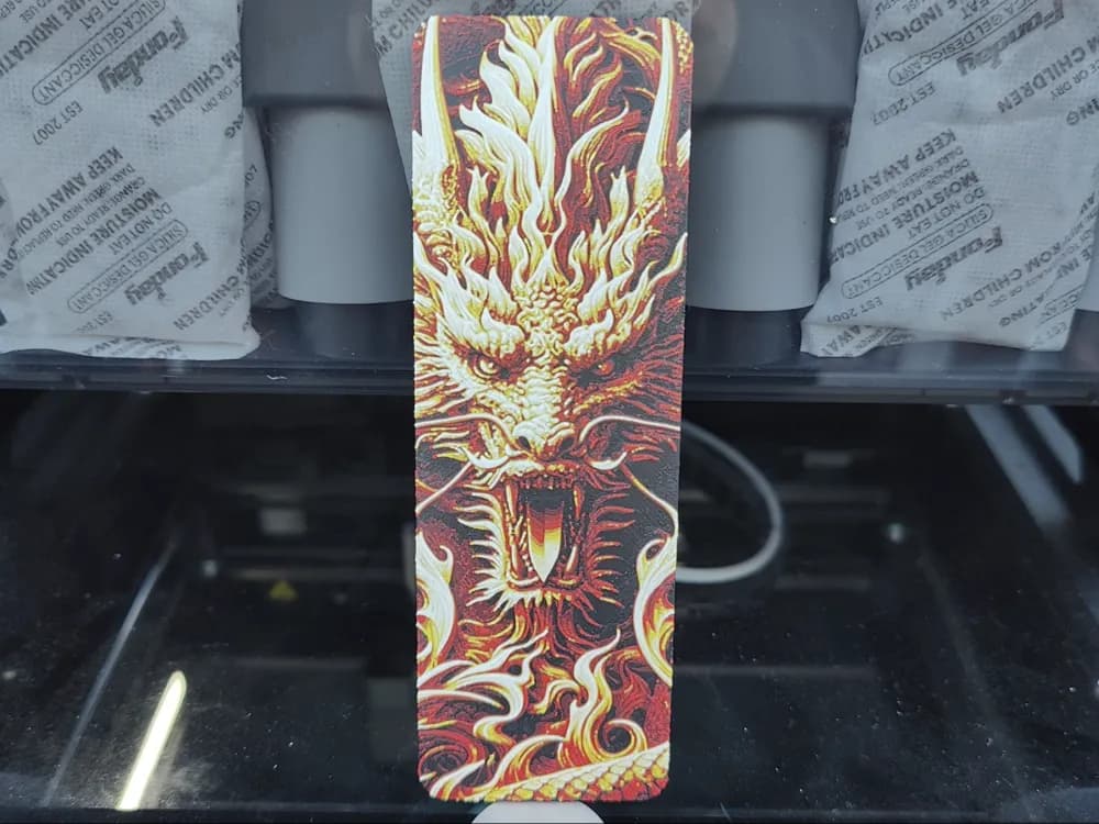 Dragon Bookmark - Hueforge Dragon Bookmark - Hueforge