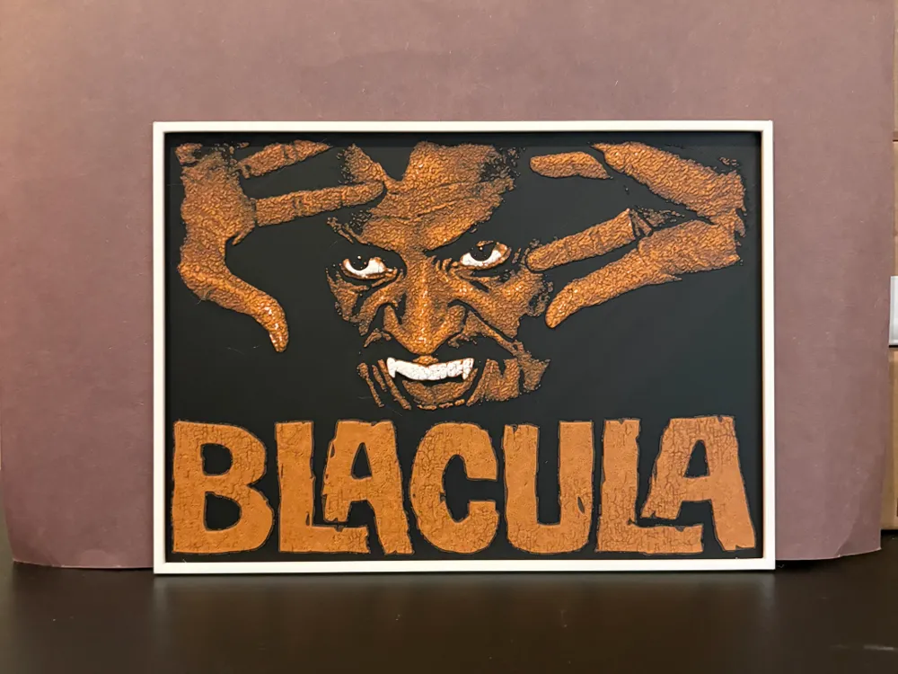 Blacula Hueforge by Estiv HueForge model: Blacula Hueforge by Estiv