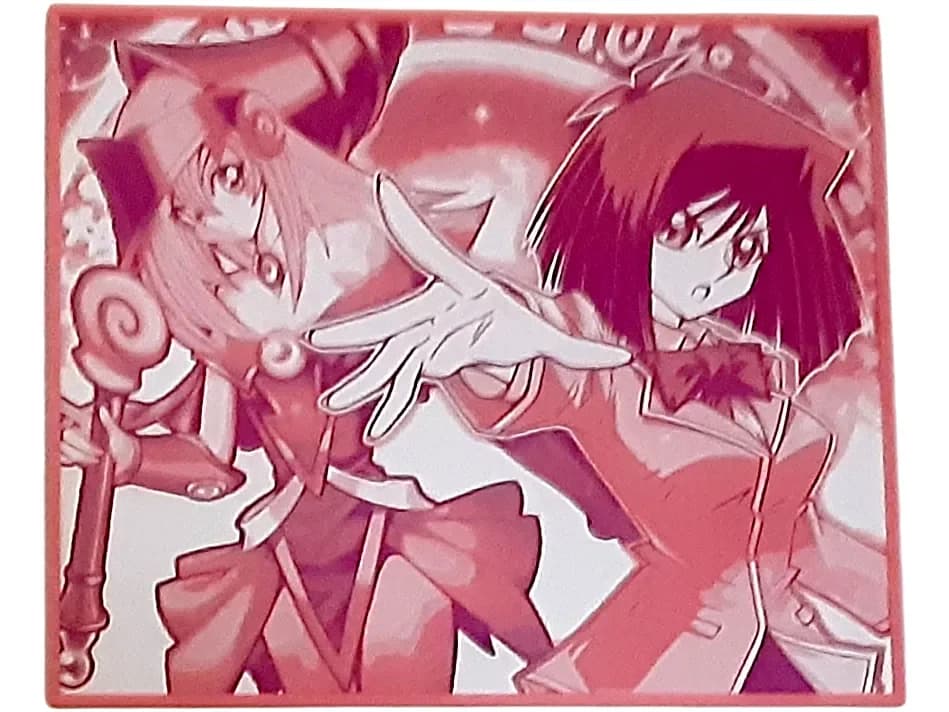 HueForge model: Dark Magician Girl Yu-Gi-Oh Hueforge Tea Gardner by Elsie Moonshadow