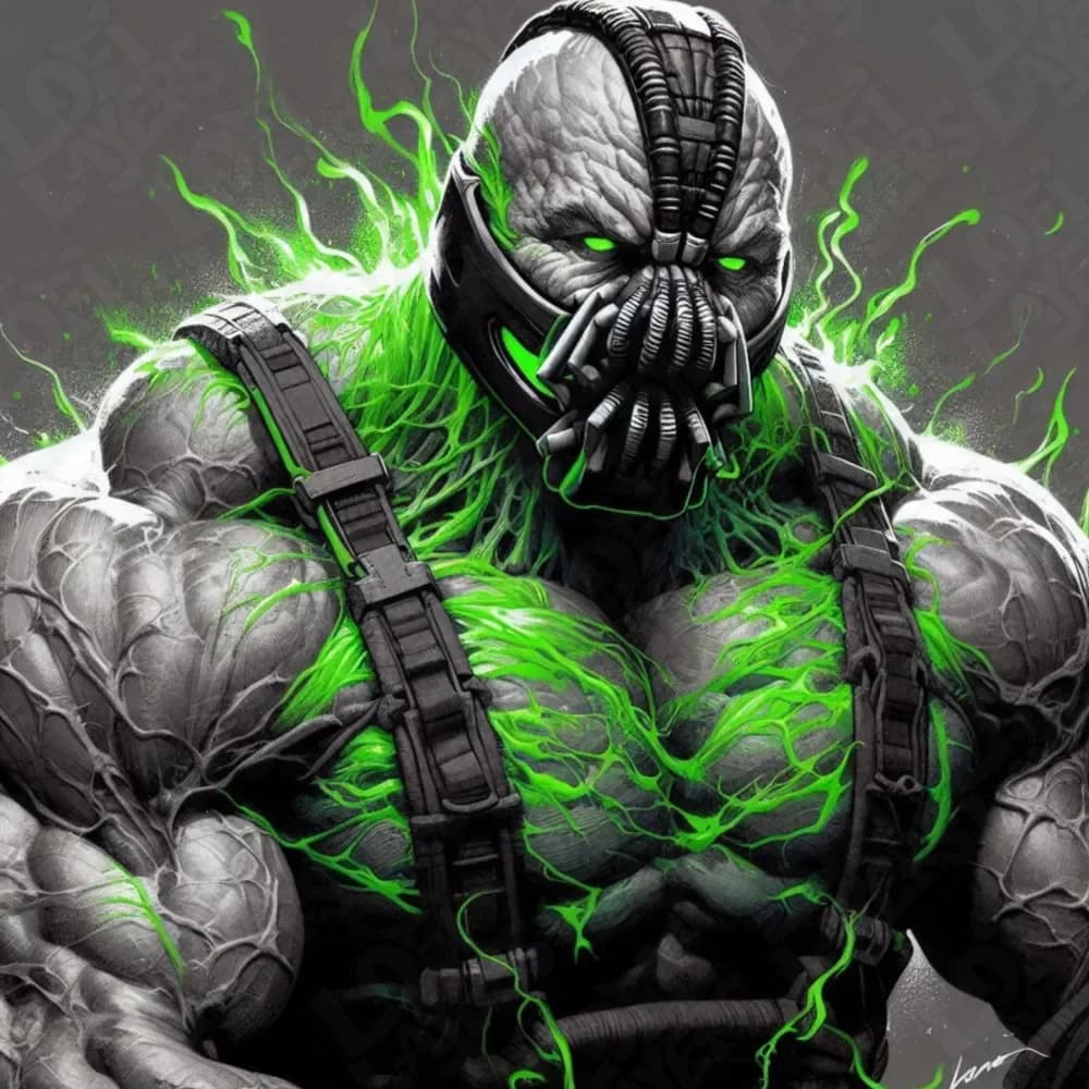 Bane Hueforge by LoFi Layers HueForge model: Bane Hueforge by LoFi Layers