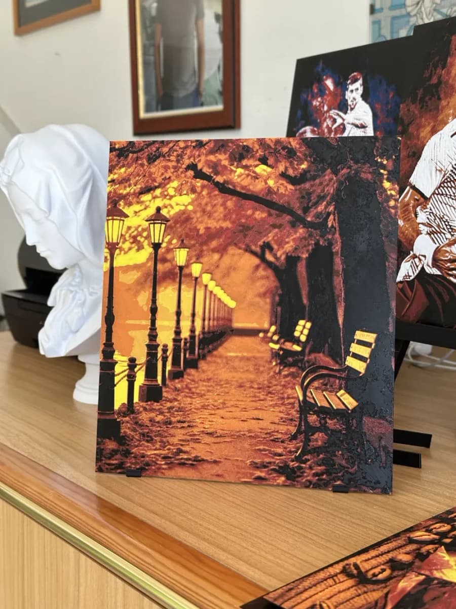 Autumn HueForge by enricoRE HueForge model: Autumn HueForge by enricoRE