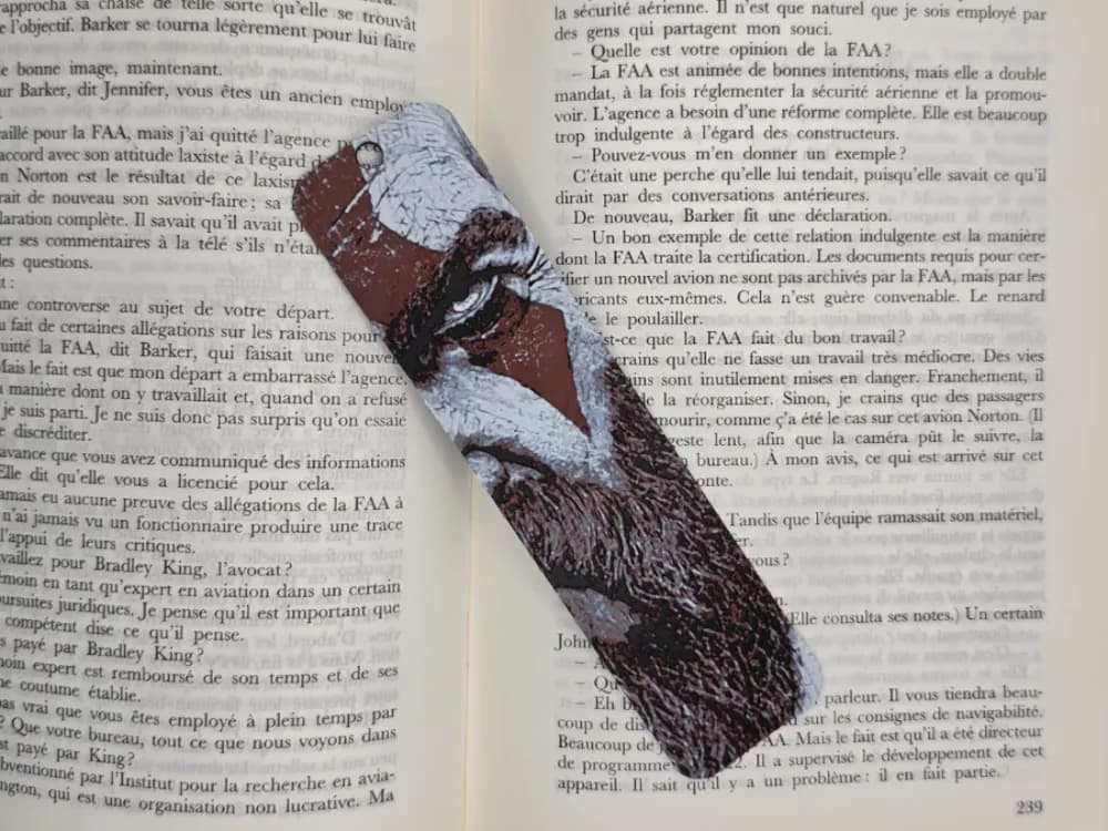 Bookmark Kratos by Kactus Fpv HueForge model: Bookmark Kratos by Kactus Fpv