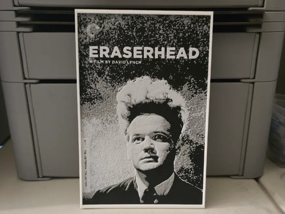 HueForge model: Eraserhead Movie Poster - Hueforge Art by Lumpy3D
