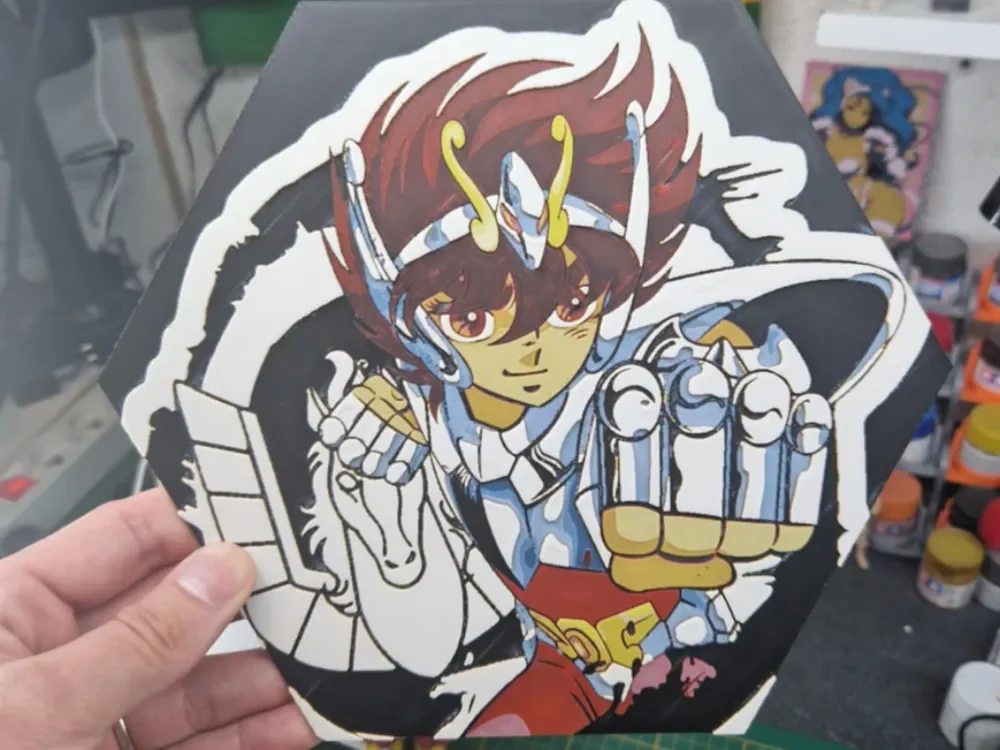 Saint Seiya Hueforge - Seiya Saint Seiya Hueforge - Seiya