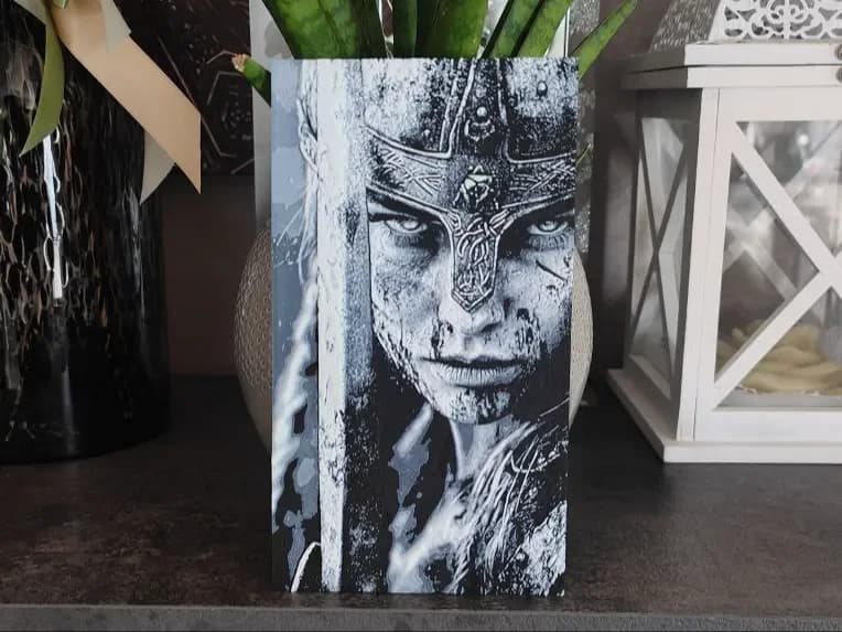 Female Viking Warrior Hueforge Female Viking Warrior Hueforge